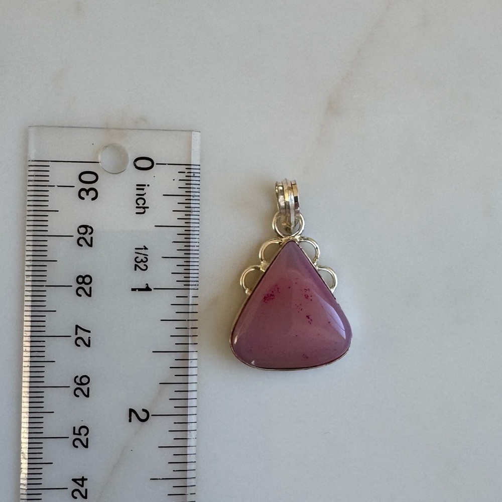 NWOT Sundance Sunset Stone Pendant, Botswana Agate, Sterling Silver - Picture 6 of 6